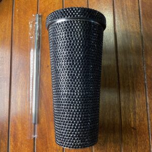 كوب كريستال أسود فاخر