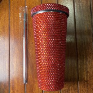 كوب كريستال أحمر