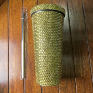 كوب كريستال ذهبي فاخر