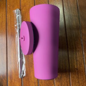 كوب فاخر باللون الفوشيا المطفي