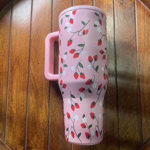 كوب زهرة الفراولة