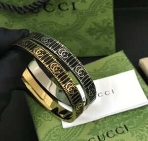 سوار الأناقة الأسود (الفضي)